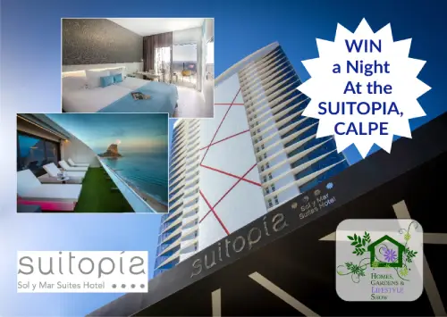 Win a night at the Suitopia @ The Homes, Gardens and Lifestyles Show