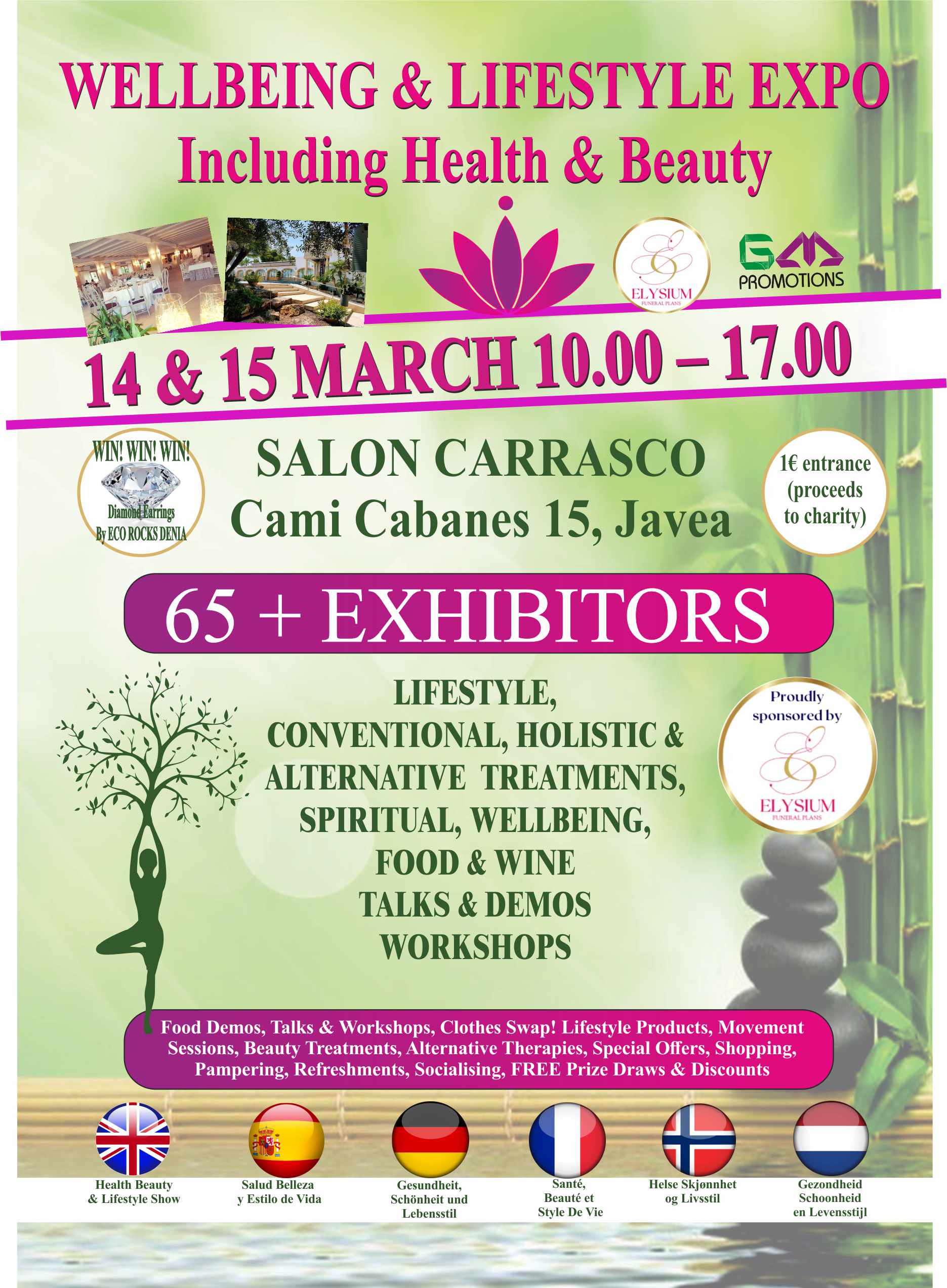 English Flyer for Wellness Expo - March 2025