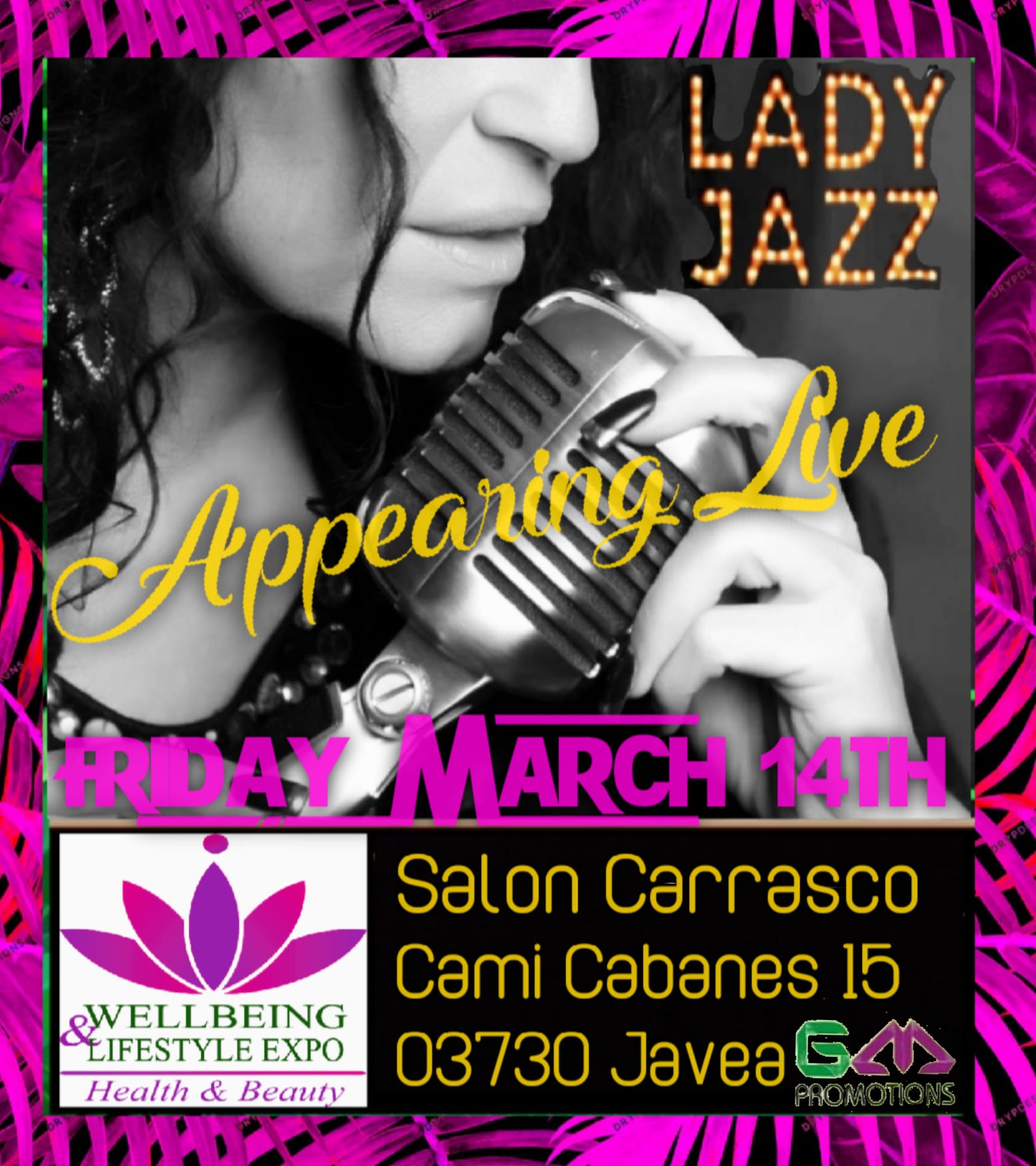 Live entertainment with Lady Jazz